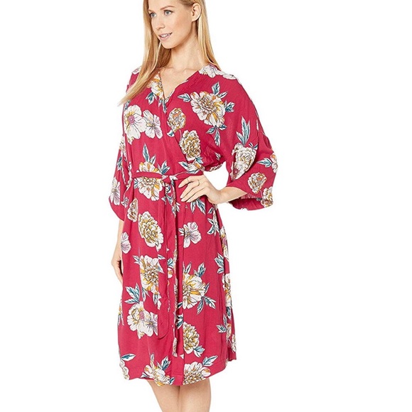 Roxy Dresses & Skirts - Roxy-Privy Places Kimono Wrap Dress